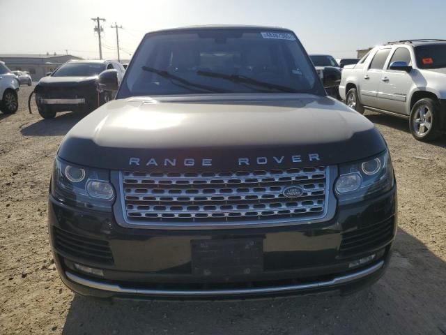 2016 Land Rover Range Rover Supercharged