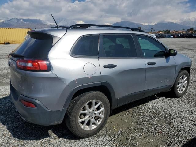 2016 Jeep Cherokee Sport