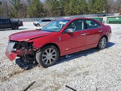 Salvage cars for sale at Gainesville, GA auction: 2012 Lincoln MKZ Hybrid