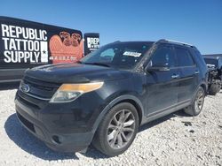 Salvage cars for sale at Taylor, TX auction: 2014 Ford Explorer Limited