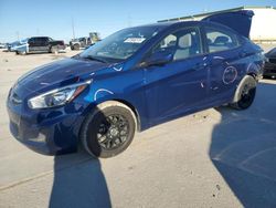 Salvage cars for sale at Haslet, TX auction: 2016 Hyundai Accent SE