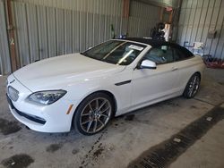 BMW 6 Series salvage cars for sale: 2014 BMW 650 XI