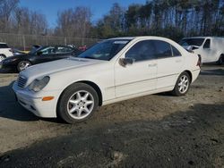 Mercedes-Benz salvage cars for sale: 2004 Mercedes-Benz C 240 4matic