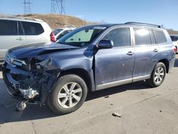 Salvage cars for sale at Littleton, CO auction: 2012 Toyota Highlander Base