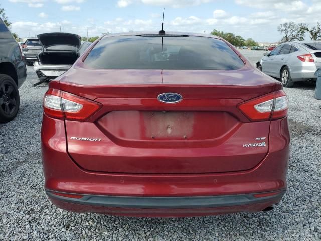 2016 Ford Fusion SE Hybrid