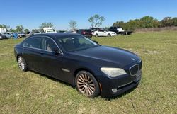 BMW salvage cars for sale: 2012 BMW 750 LXI