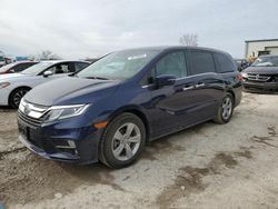 Salvage cars for sale at Kansas City, KS auction: 2019 Honda Odyssey EXL