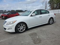 Salvage cars for sale at auction: 2012 Hyundai Genesis 3.8L