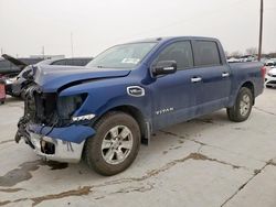 Salvage cars for sale at Grand Prairie, TX auction: 2017 Nissan Titan S