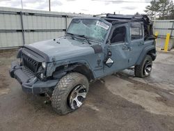 Jeep Wrangler Unlimited Sport salvage cars for sale: 2014 Jeep Wrangler Unlimited Sport