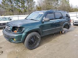 Salvage cars for sale at Hampton, VA auction: 2004 Toyota Sequoia Limited