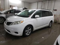 Salvage cars for sale at Madisonville, TN auction: 2013 Toyota Sienna LE