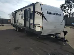 Keystone Summerland salvage cars for sale: 2015 Keystone 2015 Dutchman Summerland