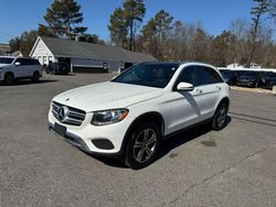 Salvage cars for sale at North Billerica, MA auction: 2018 Mercedes-Benz GLC 300 4matic