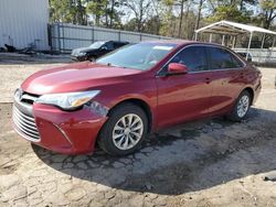 Salvage cars for sale at Austell, GA auction: 2016 Toyota Camry LE