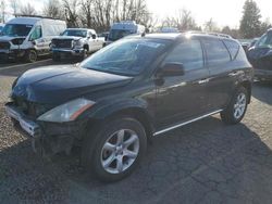 Salvage cars for sale at Portland, OR auction: 2007 Nissan Murano SL