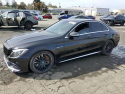 Salvage cars for sale at Martinez, CA auction: 2017 Mercedes-Benz C 63 AMG-S