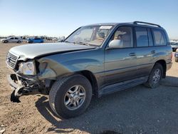 Salvage cars for sale at Houston, TX auction: 2001 Lexus LX 470