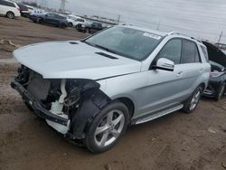 Salvage cars for sale at Elgin, IL auction: 2016 Mercedes-Benz GLE 350 4matic