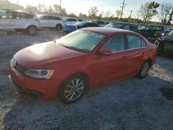 Salvage cars for sale at Riverview, FL auction: 2014 Volkswagen Jetta SE