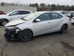 2017 Toyota Corolla L en venta en Exeter, RI