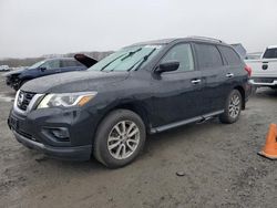 Salvage cars for sale at Assonet, MA auction: 2018 Nissan Pathfinder S