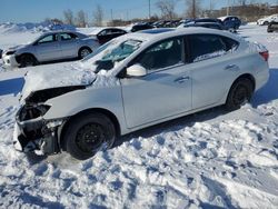 Salvage cars for sale at Montreal Est, QC auction: 2018 Nissan Sentra S