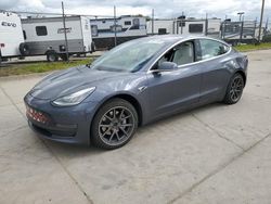 Salvage cars for sale at Sacramento, CA auction: 2018 Tesla Model 3