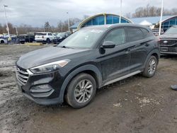 Salvage cars for sale at East Granby, CT auction: 2018 Hyundai Tucson SEL