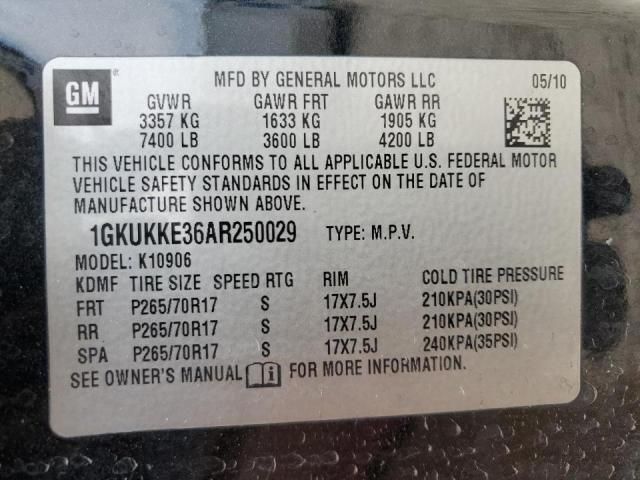 2010 GMC Yukon XL K1500 SLT