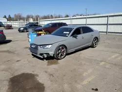 Salvage cars for sale at Pennsburg, PA auction: 2019 Audi S4 Premium Plus