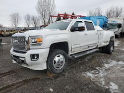 Salvage trucks for sale at Bowmanville, ON auction: 2019 GMC Sierra K3500 Denali