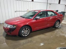 Salvage cars for sale at West Mifflin, PA auction: 2007 Lincoln MKZ