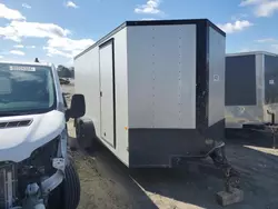 Salvage trucks for sale at Conway, AR auction: 2022 Cargo 2022 Rock Solid Enclosed Cargo Trailer