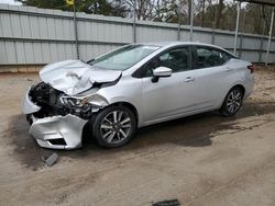 Salvage cars for sale at Austell, GA auction: 2021 Nissan Versa SV