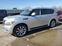 Salvage cars for sale at Shreveport, LA auction: 2011 Infiniti QX56