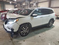 Salvage cars for sale at Eldridge, IA auction: 2016 Honda Pilot Elite