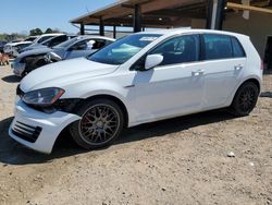 Salvage cars for sale at Tanner, AL auction: 2017 Volkswagen GTI S