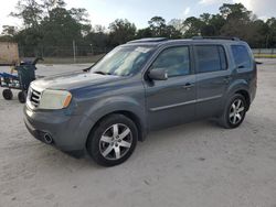 Salvage cars for sale at Fort Pierce, FL auction: 2012 Honda Pilot Touring