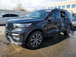 Salvage cars for sale at Littleton, CO auction: 2020 Ford Explorer ST