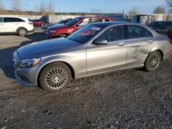 Salvage cars for sale at Arlington, WA auction: 2015 Mercedes-Benz C 300 4matic