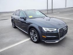 Salvage cars for sale at North Billerica, MA auction: 2017 Audi A4 Allroad Premium Plus