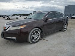 Salvage cars for sale at West Palm Beach, FL auction: 2010 Acura TL