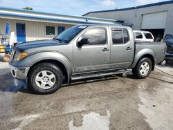 Nissan salvage cars for sale: 2005 Nissan Frontier Crew Cab LE