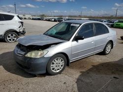 Salvage cars for sale at Tucson, AZ auction: 2005 Honda Civic LX