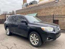 Toyota Highlander salvage cars for sale: 2008 Toyota Highlander Hybrid Limited