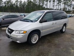 Salvage cars for sale at Harleyville, SC auction: 1999 Chrysler Town & Country LX