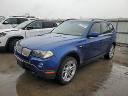 BMW salvage cars for sale: 2007 BMW X3 3.0SI