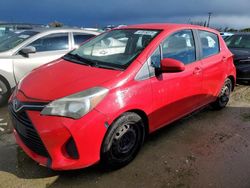 Salvage cars for sale at Fresno, CA auction: 2015 Toyota Yaris