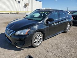 Salvage cars for sale at Tucson, AZ auction: 2014 Nissan Sentra S